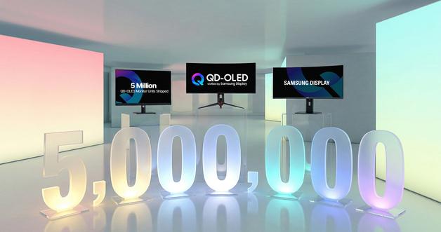 Samsung Display QD-OLED Monitor Shipments Top 5 Million Units