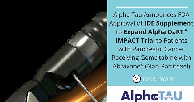 FDA Approval Allows AlphaTau to Broaden IMPACT Trial in Pancreatic Cancer