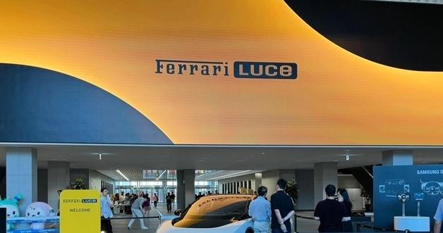 Ferrari Luce: The First All-Electric Ferrari Featuring Samsung's OLED Technology
